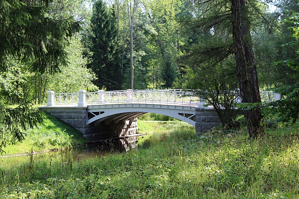 Царское Село, Александровский парк - Малый (Верхний) Ламский мост