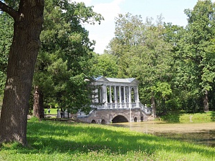 Мраморный мост. Екатерининский парк, Царское Село.